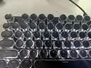 前行者（EWEADN）TK100朋克机械键盘电竞游戏有线台式电脑笔记本外接办公打字复古外设吃鸡104键 黑色白光黑轴 实拍图