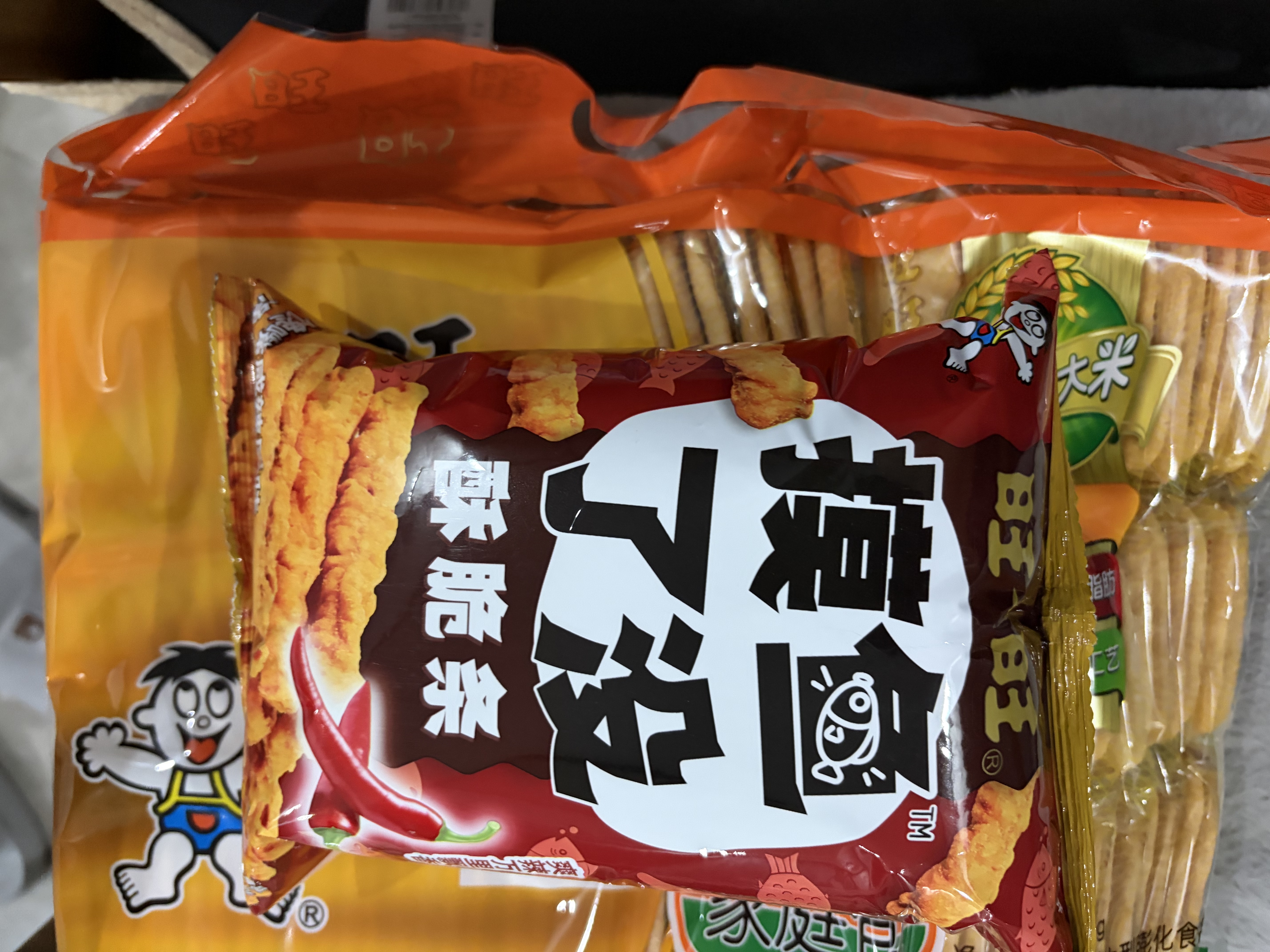 旺旺 仙贝 原味 400g 家庭装 休闲膨化食品饼干糕点小零食 实拍图