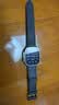 MSSM适用苹果手表表带apple watch爱马仕款iwatch S12小牛皮真皮表带ultra4/S11/10/9/Se3 黑色44-49mm 实拍图
