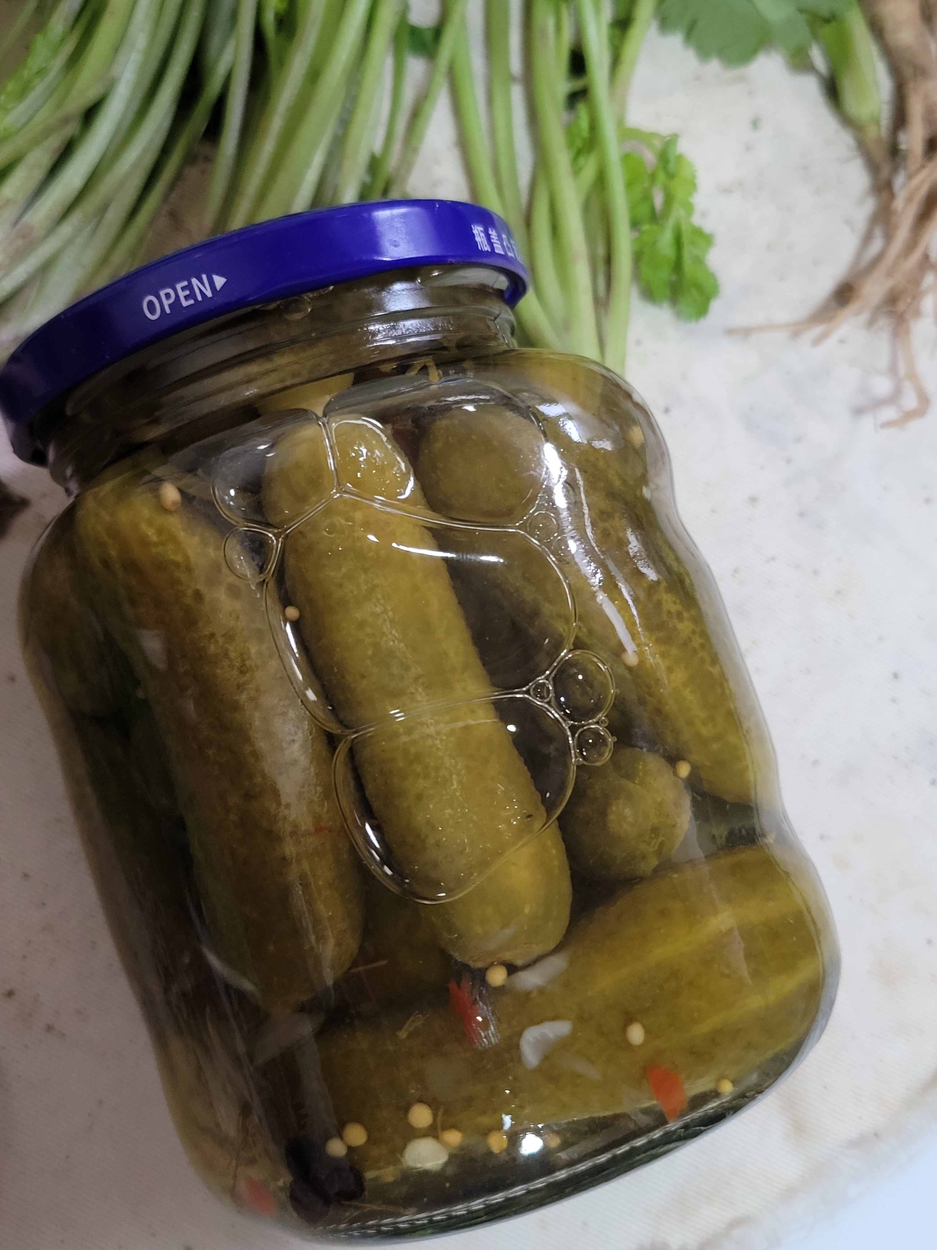 特瑞肯俄式酸乳黄瓜罐头670g酸脆爽口下饭菜汉堡沙拉配菜即食 实拍图
