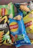 乐事（Lay's）薯片（黄瓜味+原味+红烩味+鱿鱼味+鸡翅味）400g 混合10包 实拍图