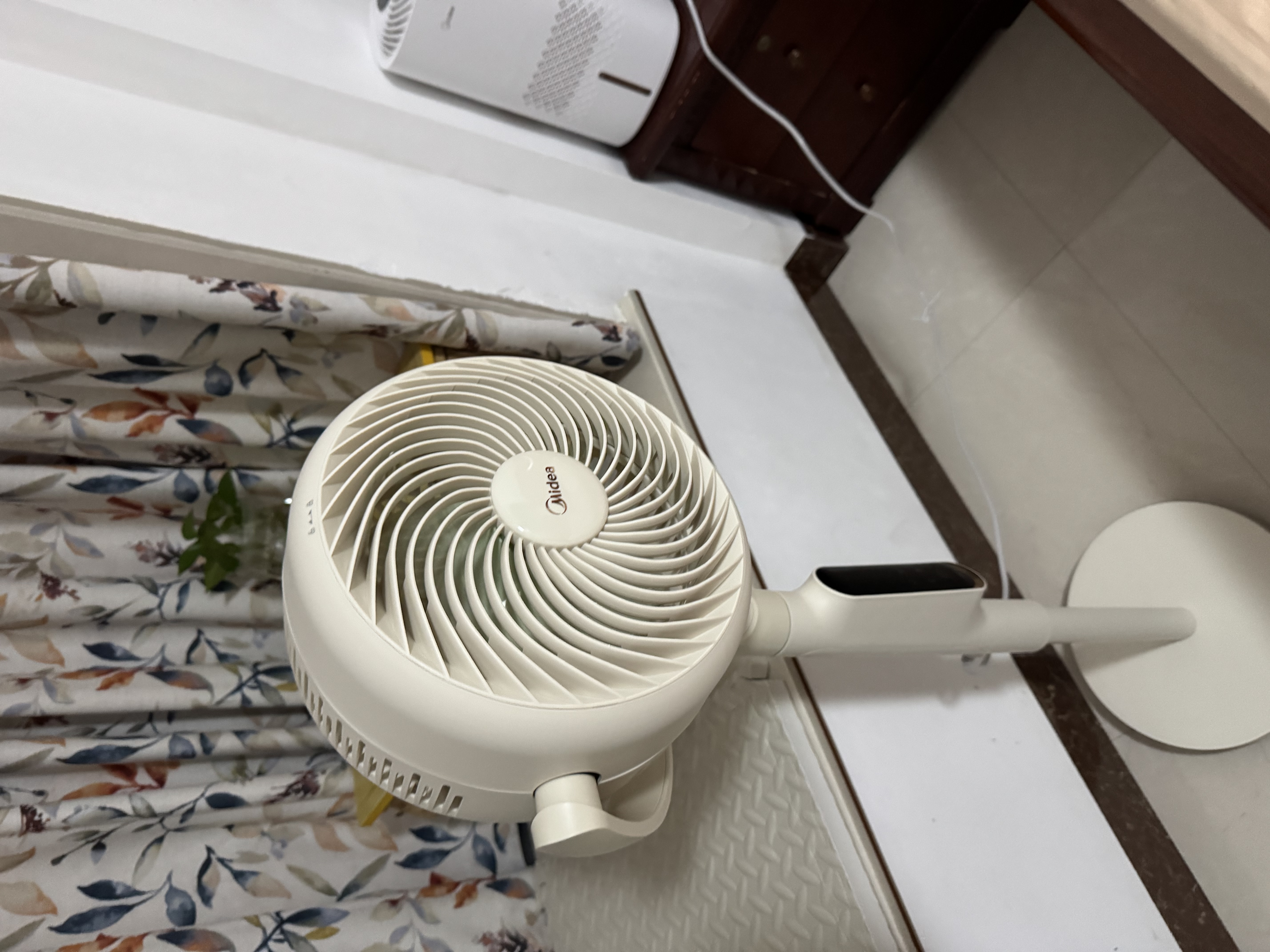 美的（Midea）【幸运草安睡2ProMax】家用空气循环扇直流变频静音小型电风扇净化新款落地扇 智能语音遥控3D摇头 实拍图