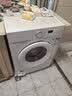 美的（Midea）滚筒洗衣机全自动 8公斤家用超薄 小型租房用 MG80V01JPY 以旧换新 补贴 京东自营 实拍图