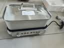 美的（Midea）[升级款]电火锅鸳鸯锅烤肉锅火锅0氟涂层超薄速沸电火锅多功能锅料理锅分体6.5L多用途锅DLS3322R2 实拍图