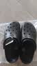 卡骆驰（CROCS）白鹿同款云朵洞洞鞋|206750 黑色-001 36/37(230mm) 实拍图