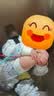 贝瑞加（Babyprints）婴儿连体衣2件装男女宝宝纯棉衣服柔软爬服家居内衣四季哈衣 紫66 实拍图