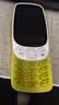 诺基亚（NOKIA）3210 4G 移动联通电信广电全网通 2.4英寸双卡双待 直板按键学生功能机备用手机 金色 实拍图