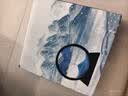 赞璐桐流沙画摆件解压沙酒柜电视柜办公桌面装饰品送朋友艺术创意礼品 星空蓝 中号+底座 实拍图