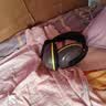 代尔塔经典隔音耳罩 防噪音 睡眠耳机工业降噪26db 车间工作射击打鼓睡觉学习 103006 新款灰色(耳塞1付+眼罩1只) 实拍图