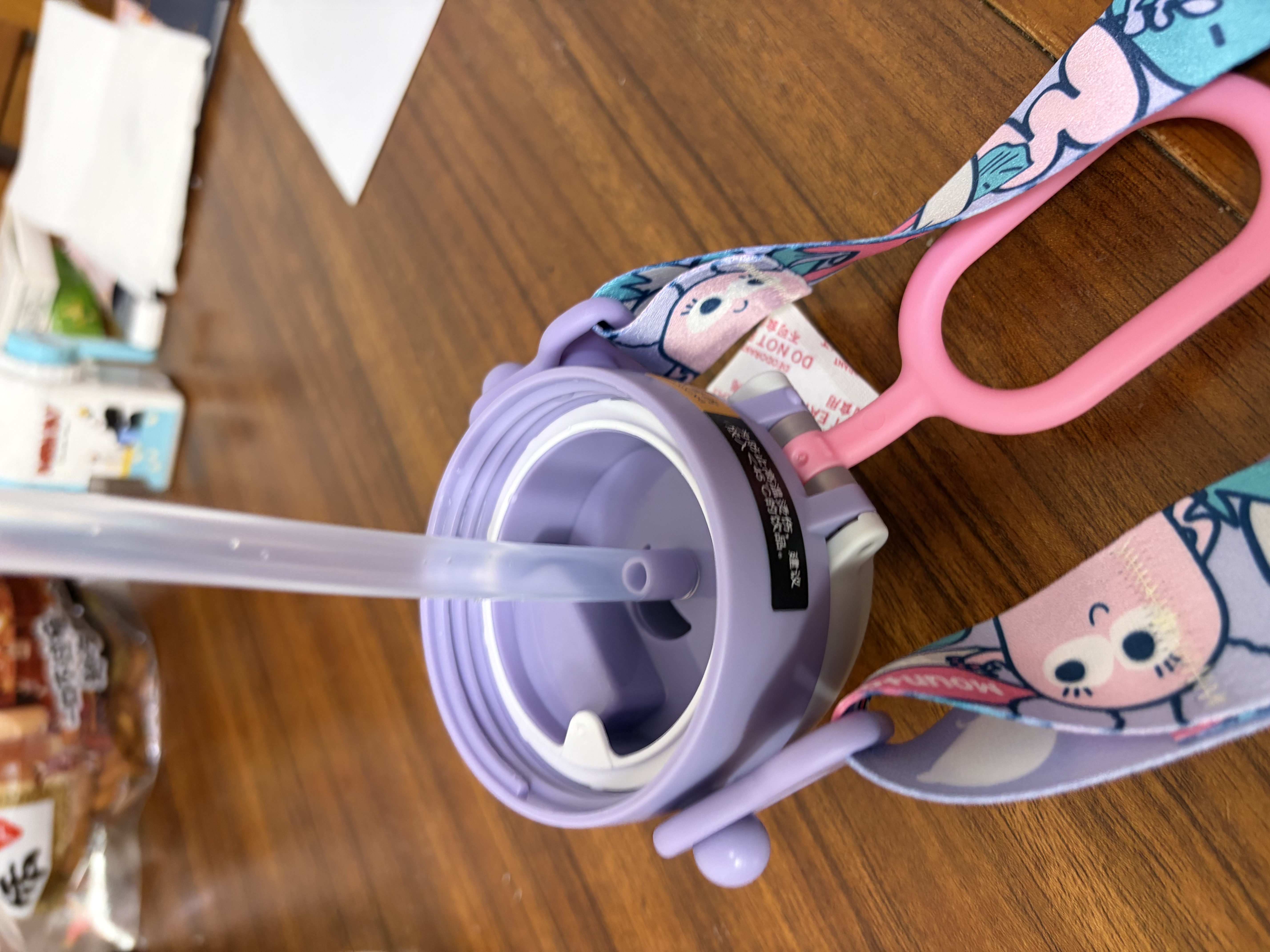 babycare儿童水杯二合一户外运动水杯吸管杯直饮幼儿园水壶600mL上学专用 实拍图