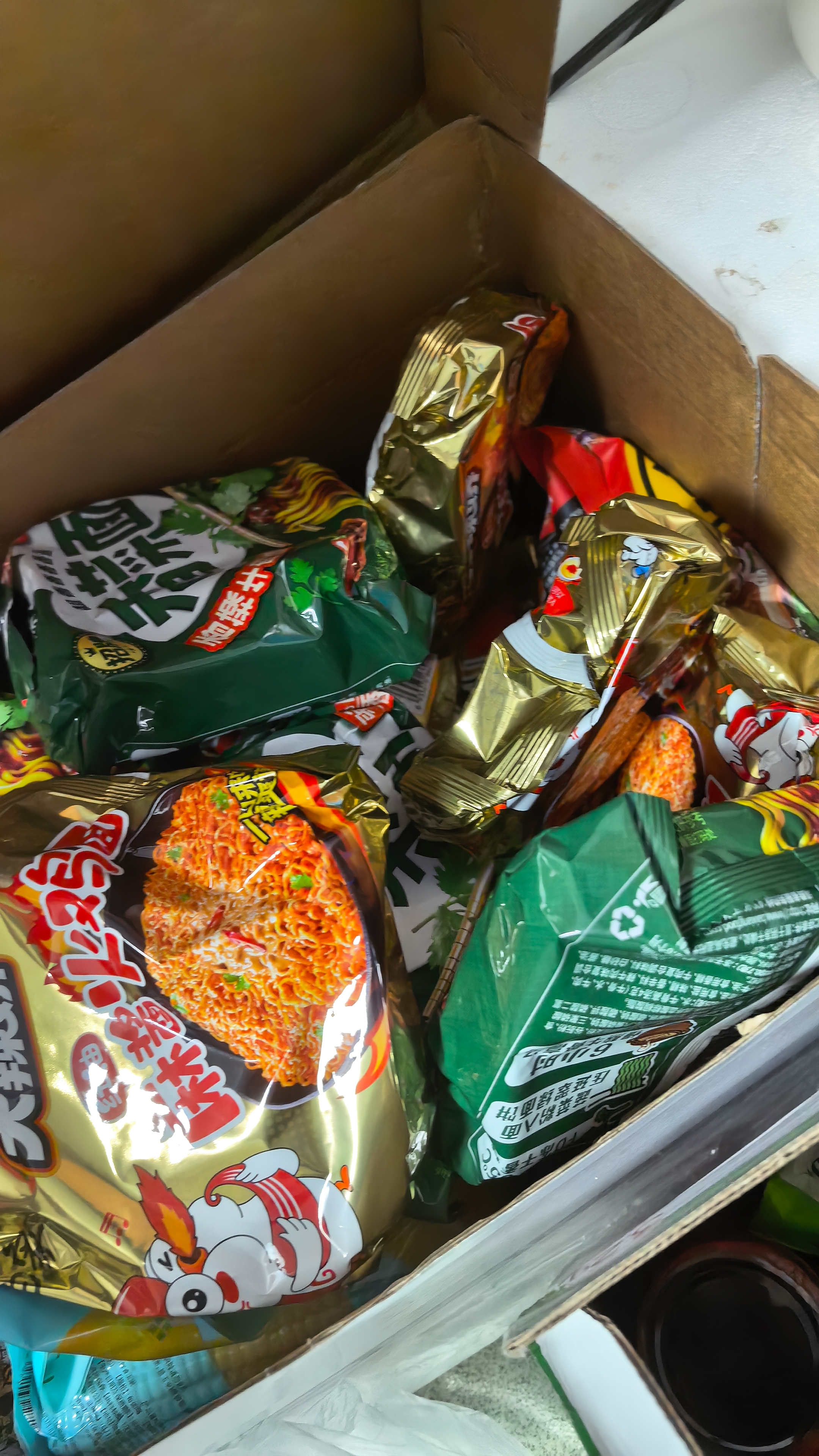 白象方便面 拌面 大辣娇麻酱味火鸡拌面 五连包126g*5包 实拍图