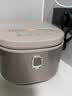 美的（Midea）电饭煲 3L家用电饭锅 316L不锈钢无涂层煮饭锅 2-3人智能预约0涂层煲汤煮粥MB-RE387S 实拍图