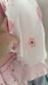 人之初4条装 新生儿擦奶巾宝宝口水巾洗脸巾纯棉小方巾手帕宝宝喂奶巾 实拍图