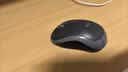 罗技（Logitech）M185鼠标 无线鼠标 办公鼠标 对称鼠标 黑色灰边 带无线2.4G接收器 实拍图