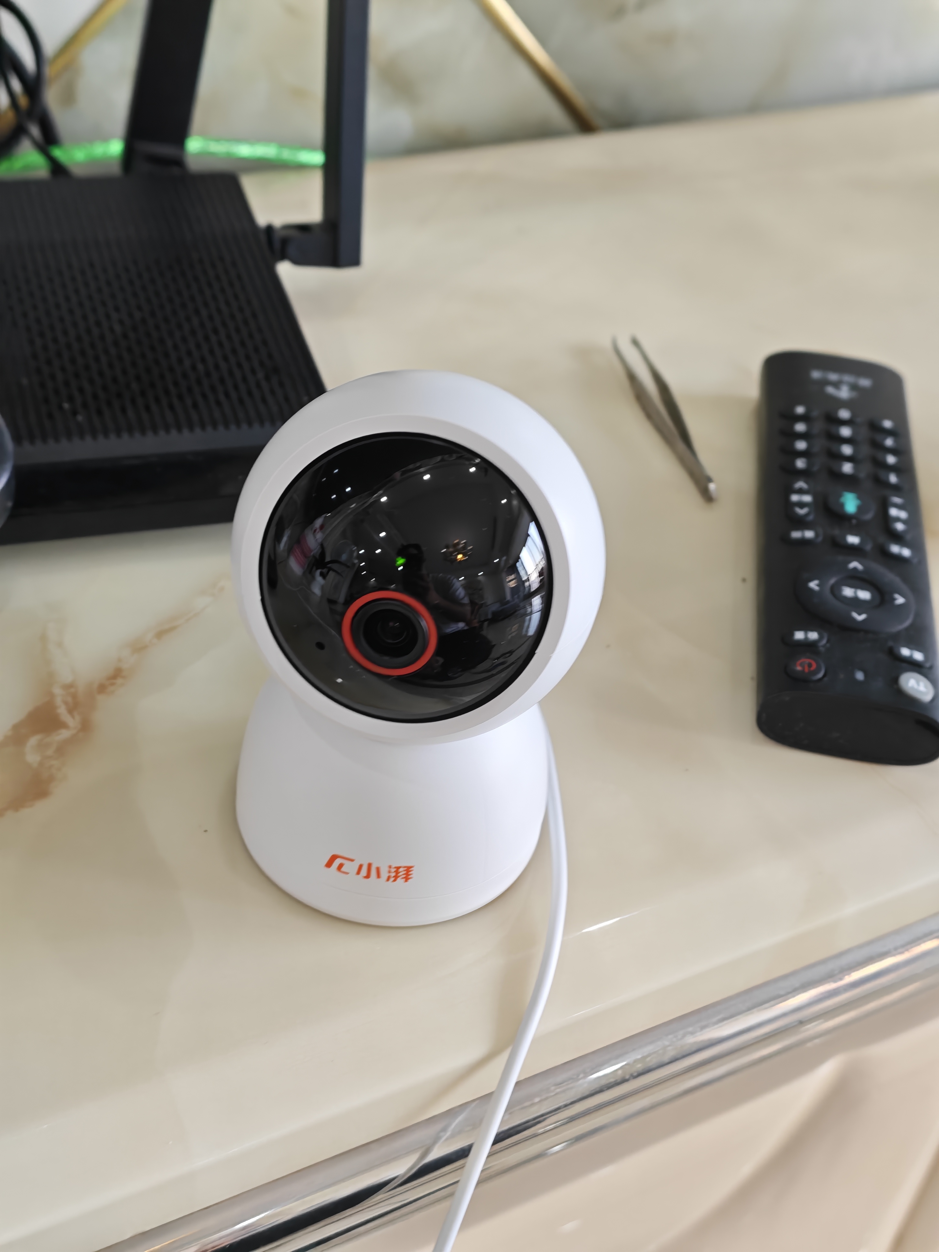 小湃500万5G双频家用摄像头P50Pro无线网络室内高清监控器360度无死角带夜视家用监控婴儿宠物创维智造 实拍图