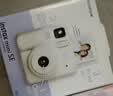 INSTAX富士instax立拍立得 一次成像相机 miniSE（mini7+升级款）白色 实拍图