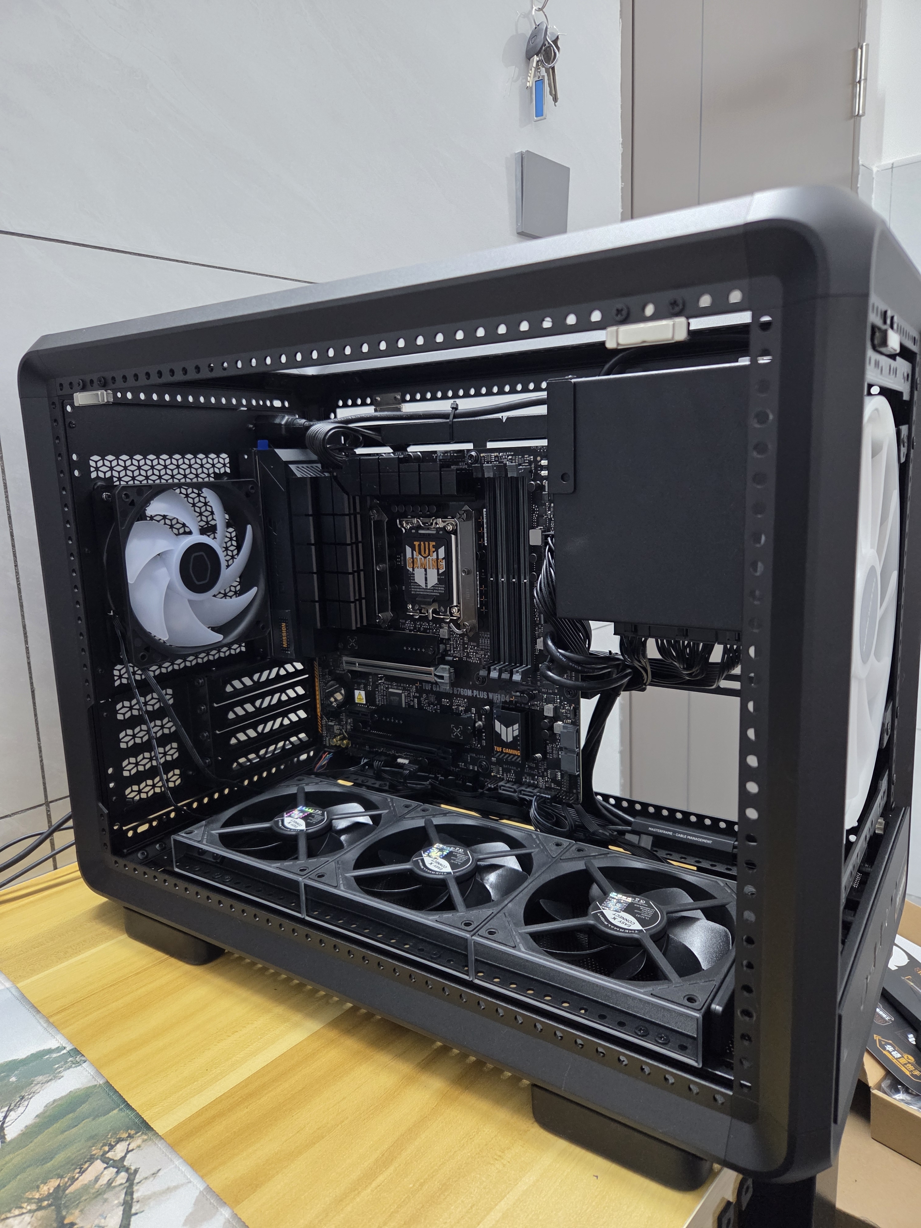酷冷至尊（CoolerMaster）GX750W 电脑电源/金牌全模组/全日系电容/ATX3.1 原生PCIe5.1线材/智能温控风扇/7年质保 实拍图