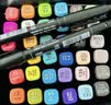 Touch mark【开学文具】泰驰马克笔36色美术动漫水彩笔双头油性美术画笔记号笔儿童送男孩女孩开学生日礼物 实拍图