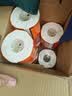 植护气垫柔有芯卷纸5层125克*12卷整箱厕所纸卷筒纸巾卫生纸家用装 实拍图