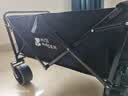 牧高笛（MOBIGARDEN）星际推车A100 户外大容量宽轮双刹折叠露营车 NX25689028 曜石黑 实拍图
