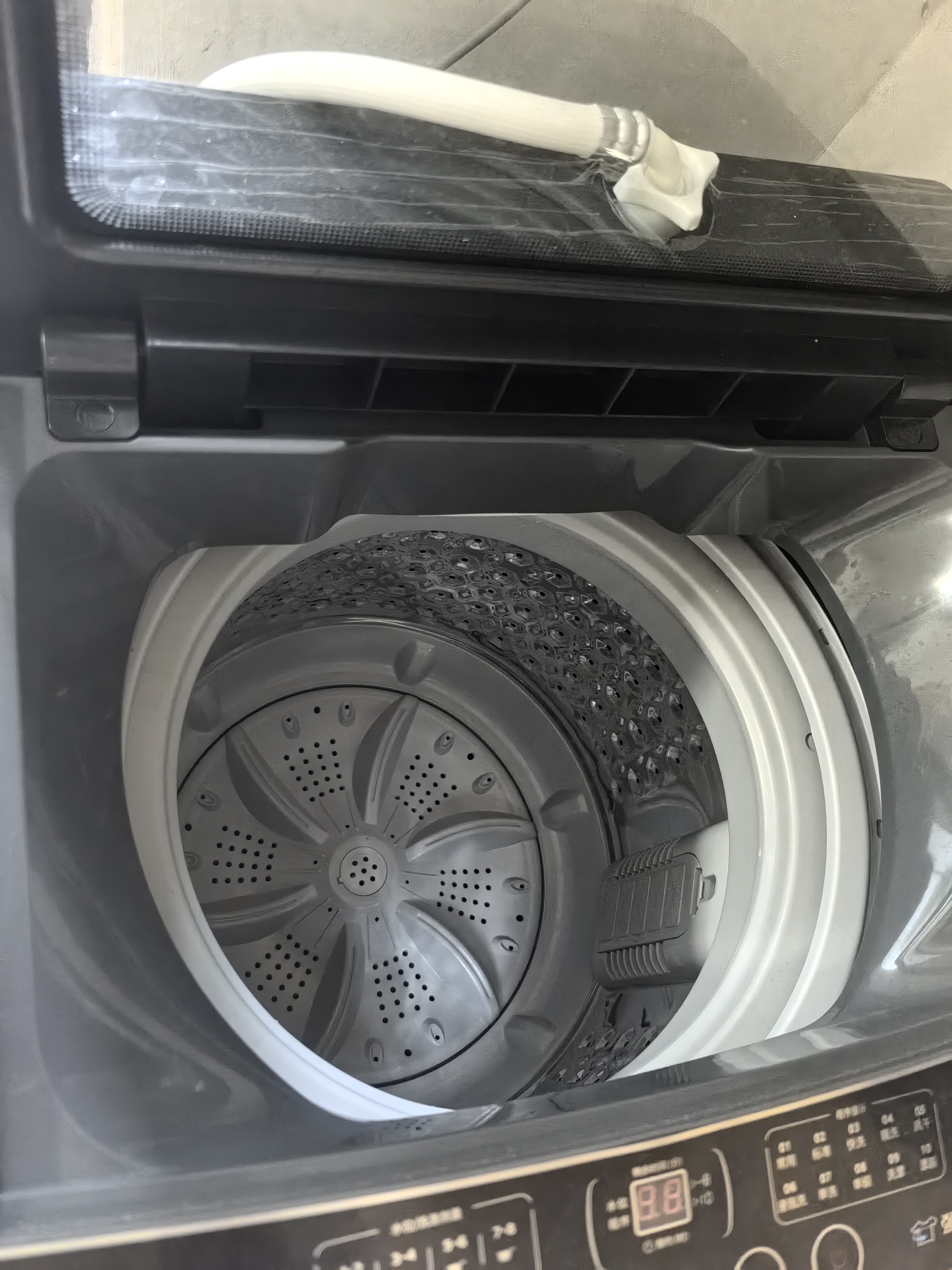 扬子【政府补贴15%】洗衣机全自动一级能效 家用大容量洗烘一体波轮 以旧换新出租房宿舍神器 15KG【蓝光抑菌风干+玻璃盖+品质电机】 波轮 实拍图