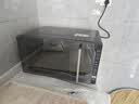 美的（Midea）微碳系列微波炉家用微烤一体机不锈钢内胆一级能效平板25升解冻解热PC23M8 实拍图