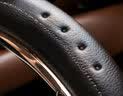 安牛汽车方向盘套真皮手缝男女四季通用大众牛皮手工皮套防滑缝制把套 头层牛皮黑色黑线无孔 实拍图
