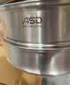 爱仕达（ASD）蒸锅304不锈钢三层家用蒸煮炖汤锅 大容量30CM双层蒸笼燃气通用G3 实拍图