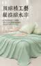 京东京造纯棉老粗布凉感床单单件 A类全棉双人被单床上用品250*230cm 绿川 实拍图