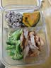 小熊（Bear）便当包保温包双层手提包包牛津布大容量饭盒袋 灰色 实拍图