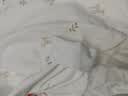 贝瑞加（Babyprints）新生儿半背衣2件装初生男女宝宝短袖上衣夏季婴儿衣服纯棉 粉52 实拍图