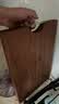 京东京造 菜板 砧案板切菜实木家用食品接触级抗菌【乌檀整木】 45*30*3CM 实拍图