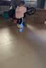 乐卡（Lecoco）儿童平衡车无脚踏宝宝学步车2-3-6岁幼儿滑行滑步车 12寸 X1pro-时空银 （无光实心轮） 实拍图