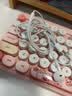 纽曼（Newmine）【金榜】NM-LK06 type-c耳机线控有线音乐手机数字耳机type-c版半入耳式音量调节增强版 白色 实拍图