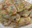悦味纪 手工全麦蔬菜卷（西葫芦鸡蛋馅）300g*3包30个 卷饼粗粮早餐素馅 实拍图