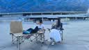 骆驼（CAMEL）【京东专供】户外折叠桌折叠椅露营野餐野营桌椅 1桌4椅套装 实拍图