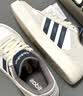 adidas「小锯齿」D-PAD CLASSIC美高风篮球风板鞋男女阿迪达斯   白色/蓝色/棕色   41 实拍图
