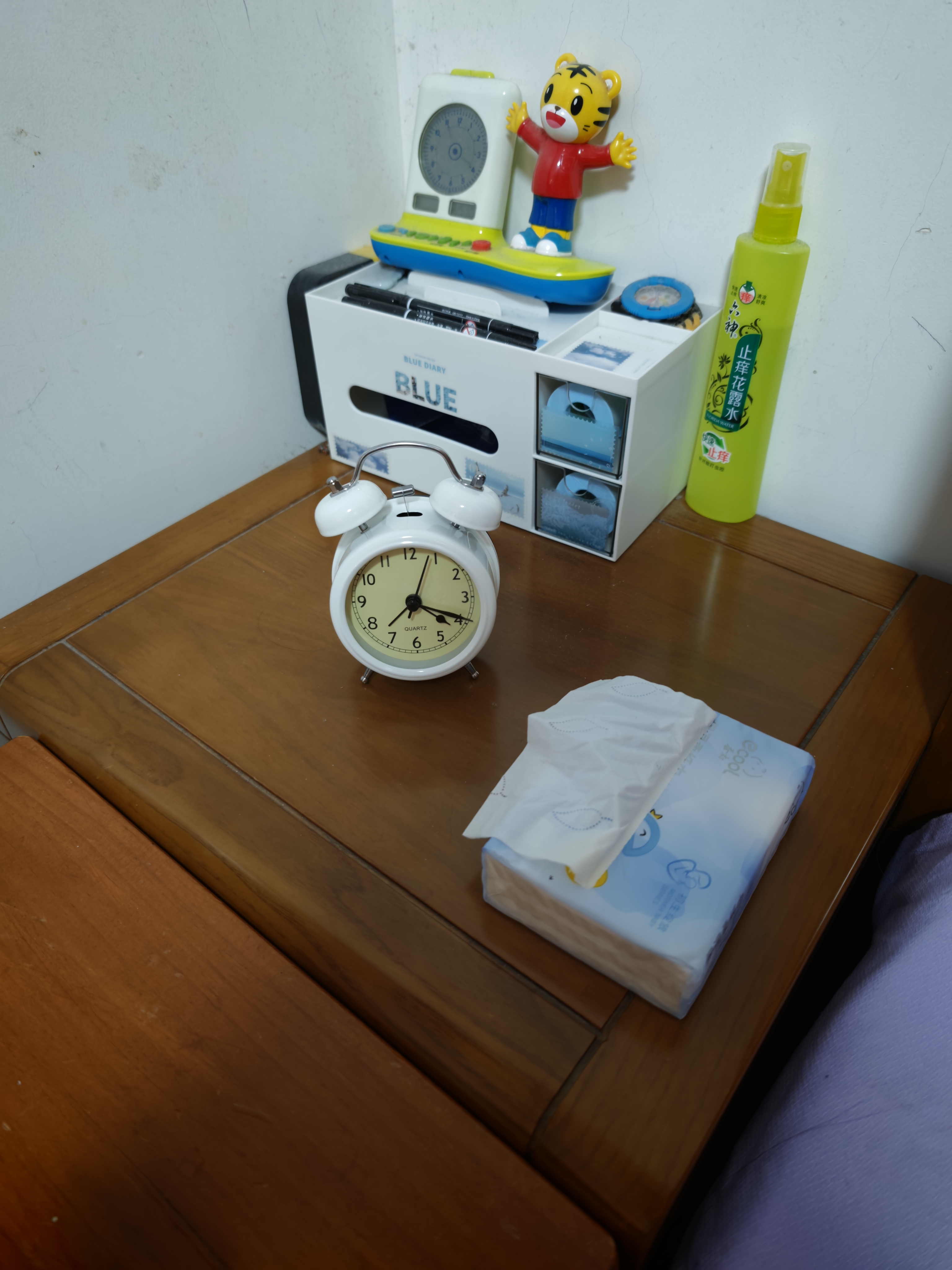 码仕【热销50W+】闹钟儿童卡通夜光大音量学生床头钟传统机械打铃懒人专用起床神器床头钟白礼物开学季 实拍图