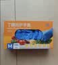 英科医疗一次性手套 厨房清洁工业劳保丁腈防护手套  白色M码 100支装 实拍图