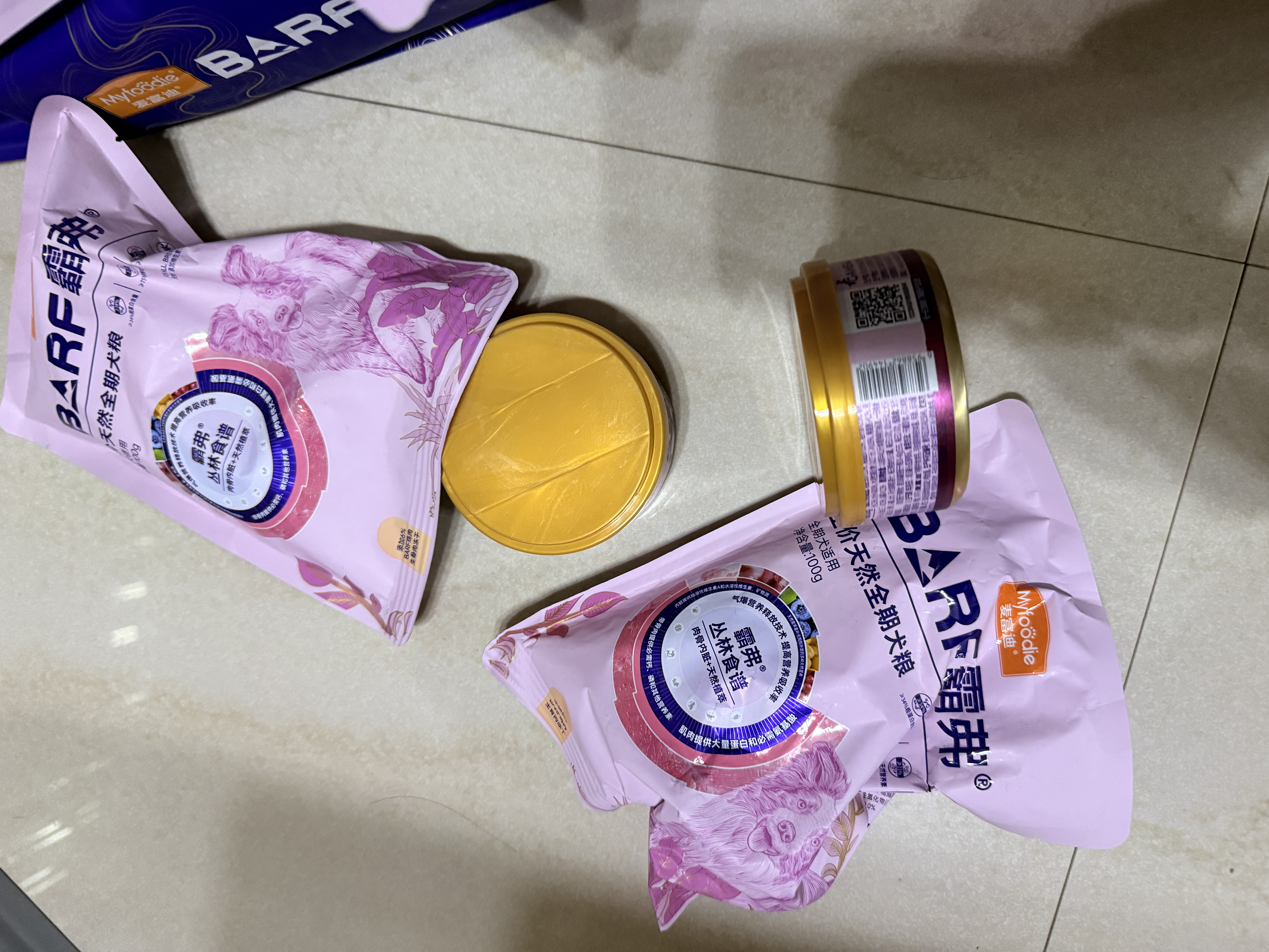 麦富迪狗粮 barf霸弗天然狗粮全期冻干粮小型犬粮养胃不软便鸡肉6kg 实拍图