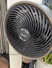 美的（Midea）空气循环扇 电风扇语音家用节能一级能效落地扇卧室客厅轻音变频直流立式大风力抗菌风扇 FGD24SJX 实拍图