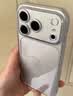 闪魔适用苹果18pro手机壳 iphone18pro气囊防摔保护套超薄镜头全包透明硅胶壳抗黄防磨防摔 实拍图