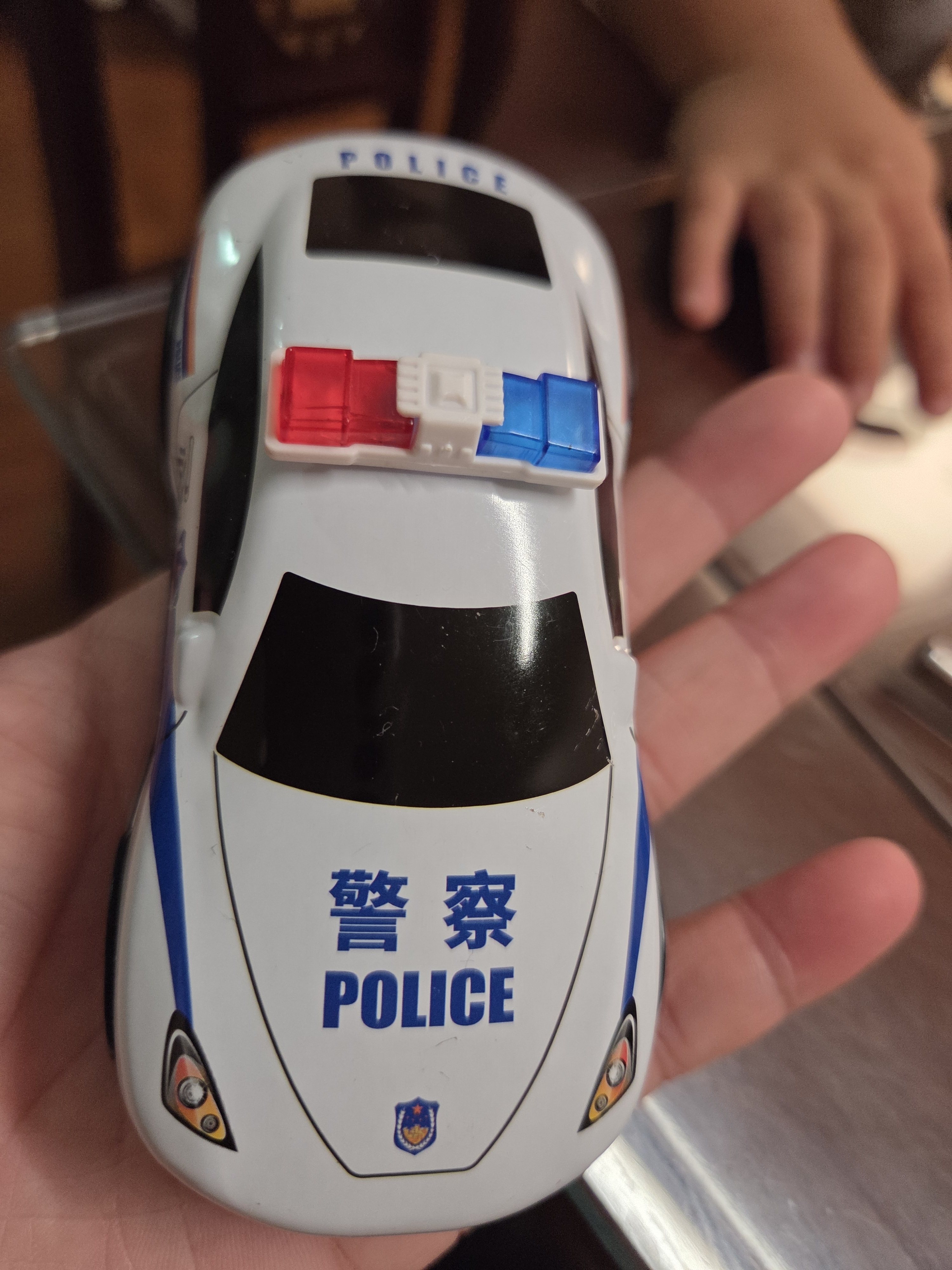 索迪儿童玩具男孩警车合金玩具车保时捷小汽车模型仿真回力车新年礼物 实拍图