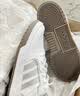 adidas ENTRAP美式校园风运动鞋少年感复古篮球风板鞋阿迪达斯   白色/金属暗银   38 实拍图