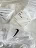 耐克（NIKE）正品NIKE耐克袜子纯棉男女跑步运动篮球袜中长筒四季款透气毛巾底 四季款--中筒（白色6双） M码（38-42鞋码） 实拍图