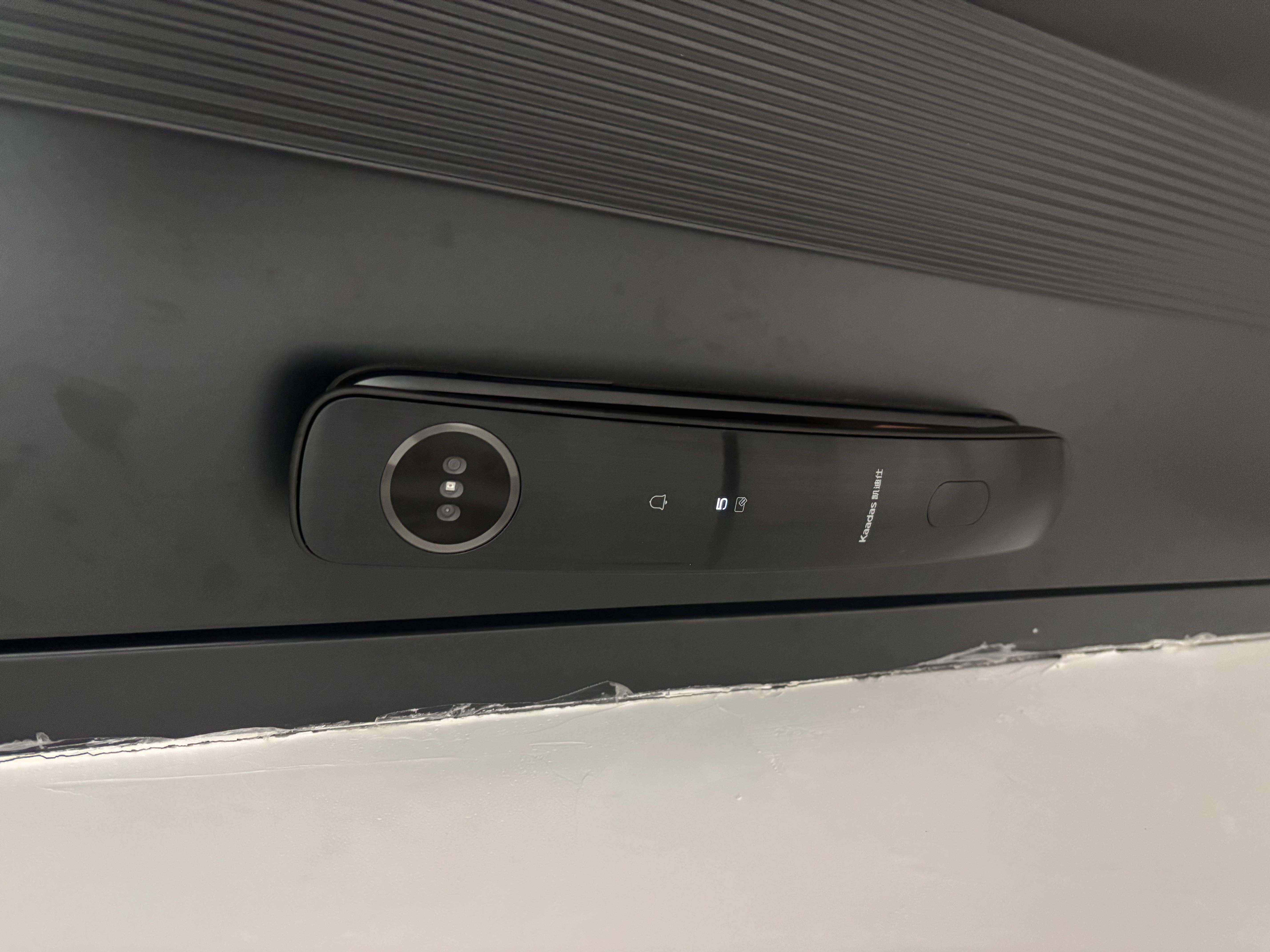 凯迪仕（KAADAS）智能门锁 3D人脸识别可视猫眼大屏指纹锁全自动 Q20F Pro V2 实拍图