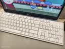 联想（Lenovo）无线键盘鼠标套装 无线键鼠套装 办公鼠标键盘套装 MK23白色 电脑键盘笔记本键盘 实拍图