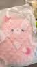 澳贝（auby）婴幼儿玩具豆豆绒小兔子毛绒安抚玩偶可入口水巾哄睡牙胶啃咬礼物 实拍图