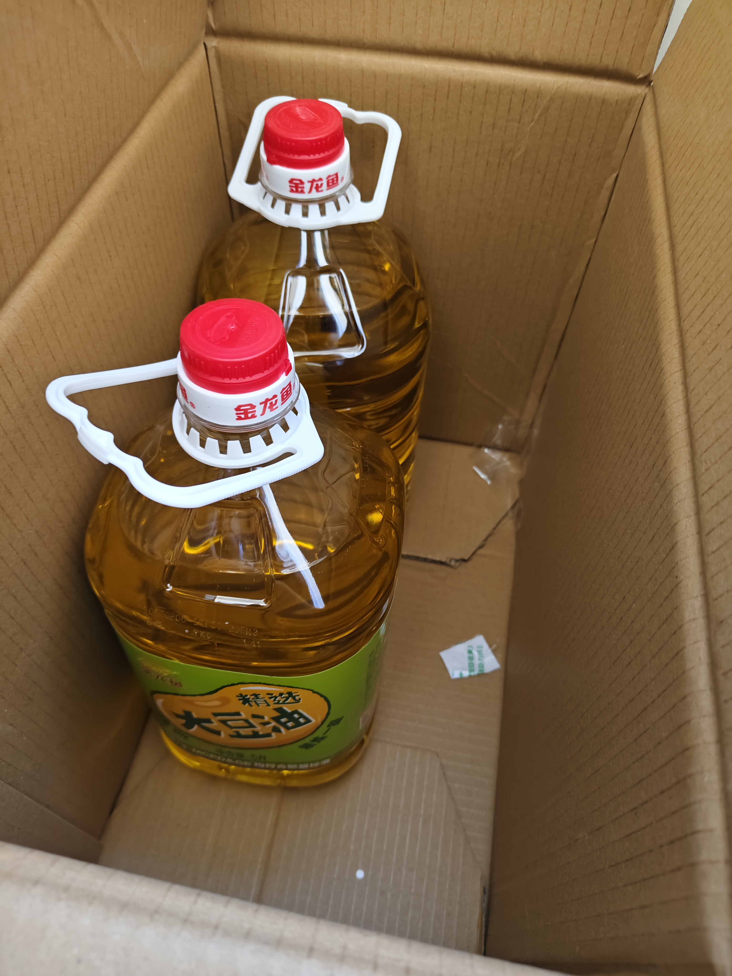 金龙鱼 食用油  精选大豆油5L（新老包装随机发货） 实拍图
