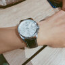 卡西欧（CASIO） 卡西欧(CASIO)手表商务男士运动防水三眼指针时尚石英腕表送男友 白盘刚带MTP-1374SG-7A 实拍图
